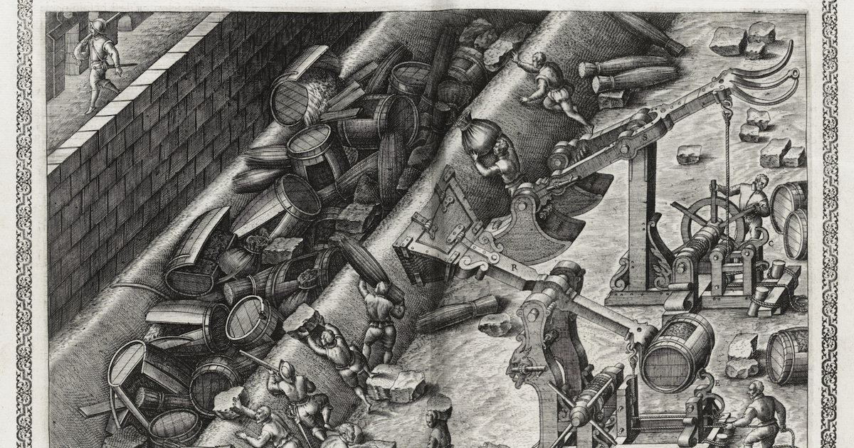 Untitled Image by Agostino Ramelli from Le diverse et artificiose 