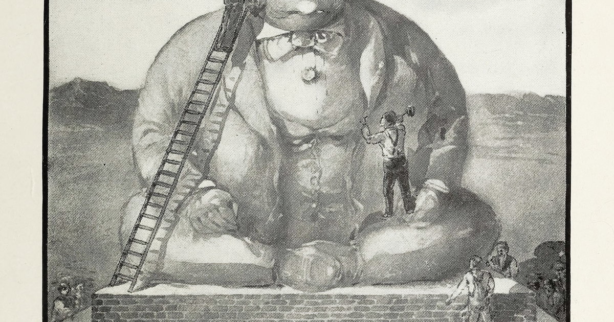 ‘The Idol of Monopoly’ by Paul Krafft from Capital and Labor (1907)
