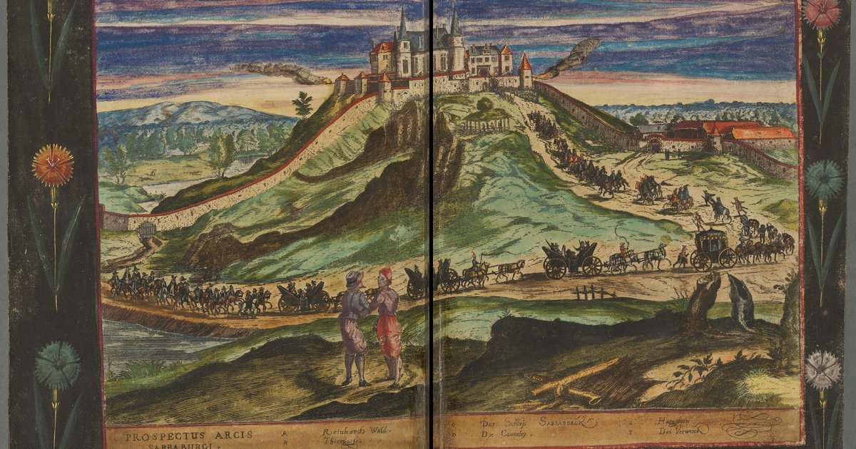 Untitled Image by Wilhelm Dilich from Historische Beschreibung der Kindtauf des Fräuleins Elisabeth zu Hessen (1598)