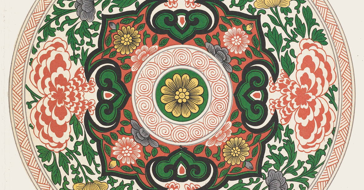 Untitled Image by Owen Jones from Examples of Chinese Ornament