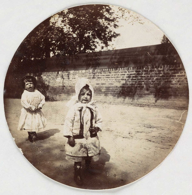 Two young girls (ca. 1890)