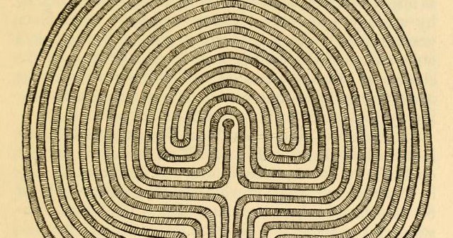 Troy-Town,” Somerton, Oxon’ by W. H. Matthews from Mazes and Labyrinths ...