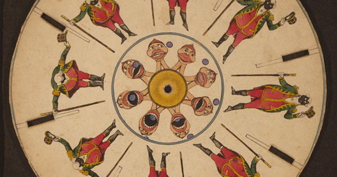 Phénakistiscope (disque de) (AP-94-214) - Collection - Catalogue des