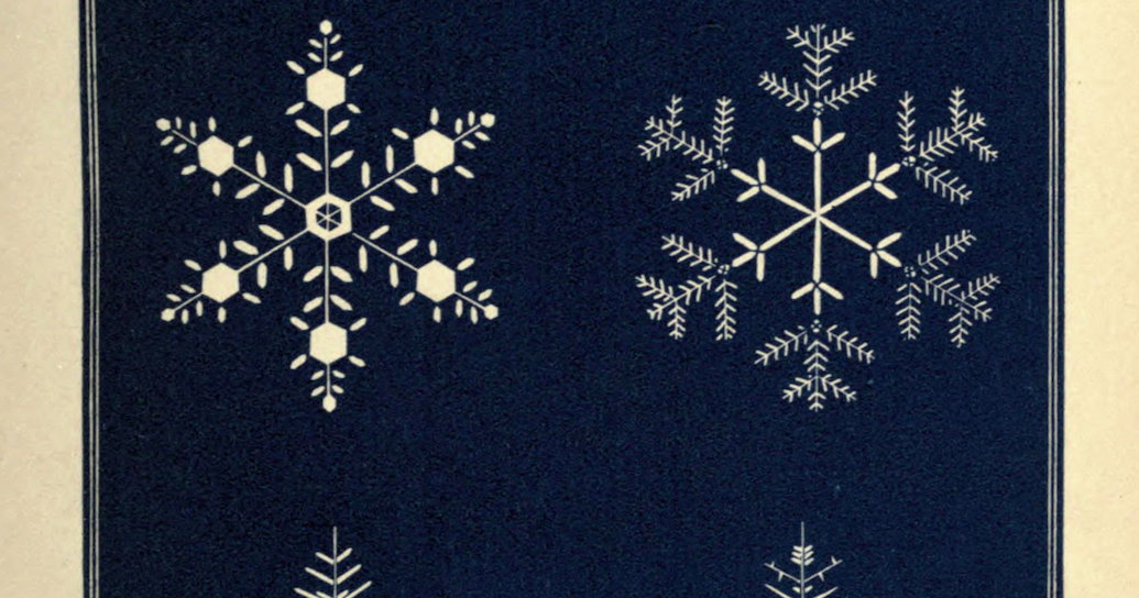 Snowflake Chapter Untitled Image from Snowflakes: A Chapter From the Book of Nature (1863 ...