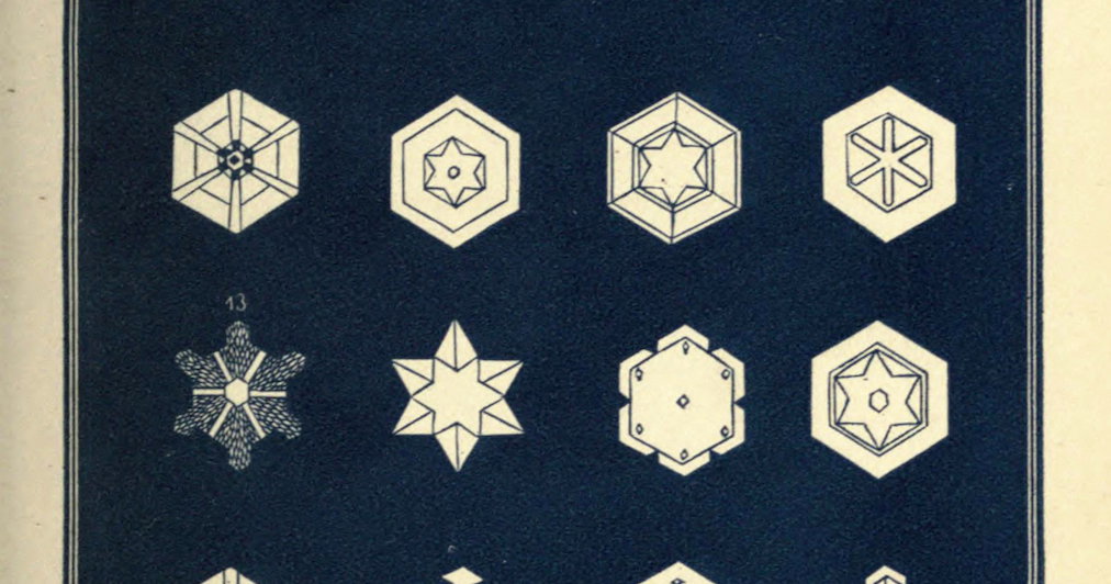 Snowflake Chapter Untitled Image from Snowflakes: A Chapter From the Book of Nature (1863 ...