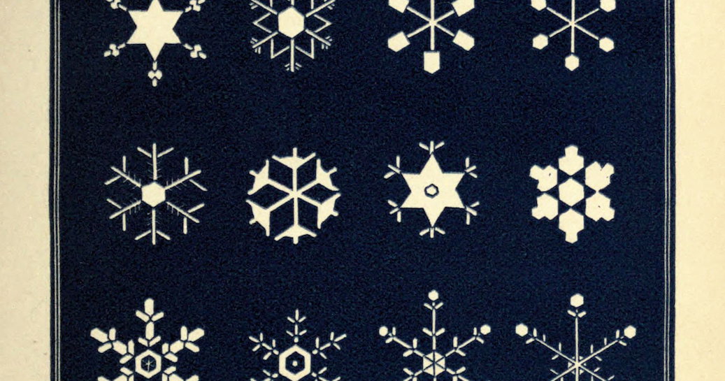Snowflake Chapter Untitled Image from Snowflakes: A Chapter From the Book of Nature (1863 ...