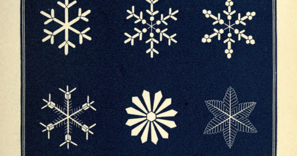 Snowflake Patterns Inventor Untitled Image from Snowflakes: A Chapter From the Book of Nature (1863 ...
