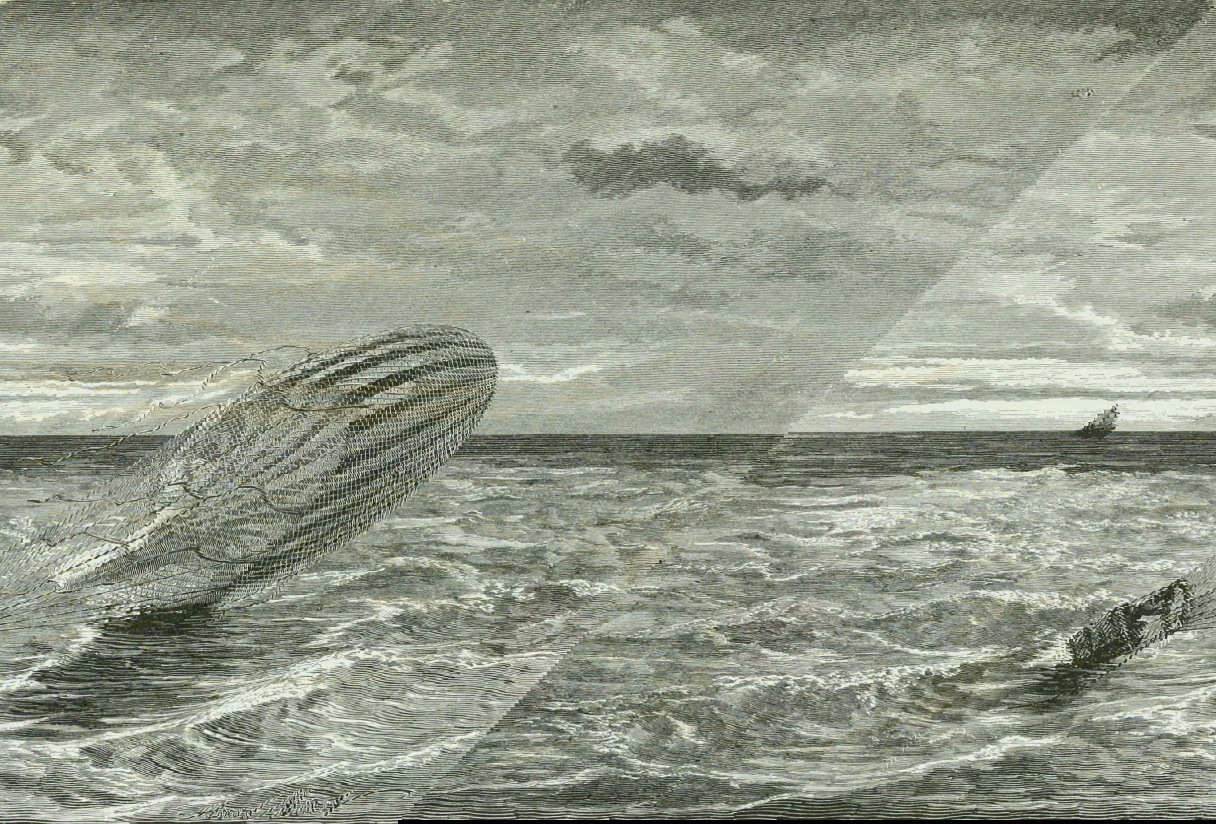 Illustration of balloon exploration.