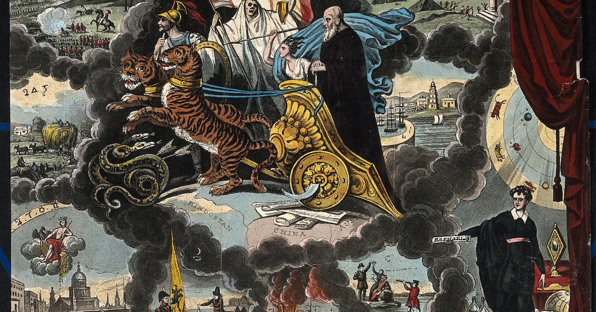 ‘Prophecies of apocalypse’ from Prophetic Messenger / Raphael’s Almanac ...