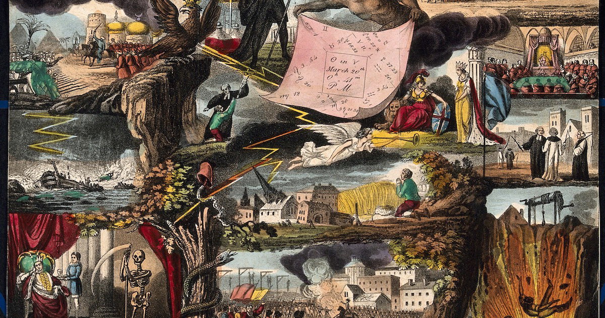 ‘Prophecies of apocalypse’ from Prophetic Messenger / Raphael’s Almanac ...