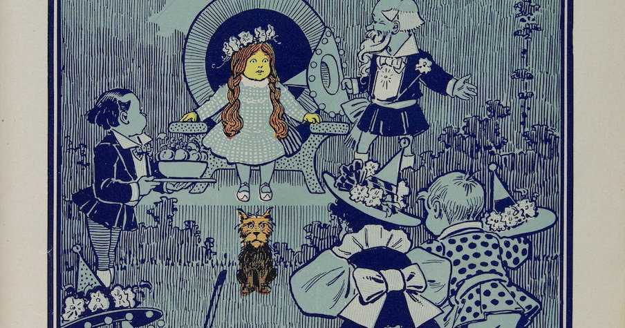 ‘"You Must Be a Great Sorceress."’ by W. W. Denslow from The Wonderful Wizard of Oz (1900)
