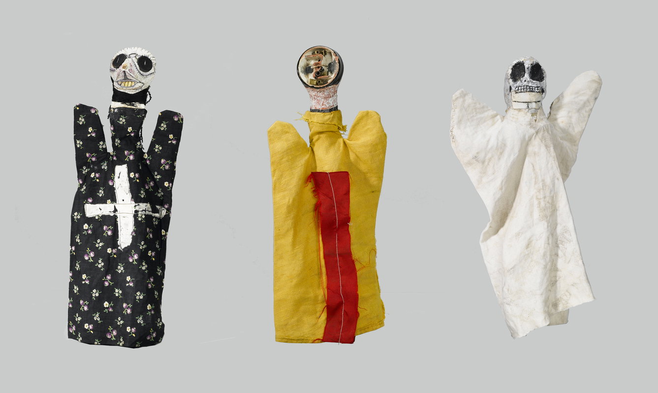 The Ghost of a Scarecrow, Electrical Spook, and Mr Death' by Paul
